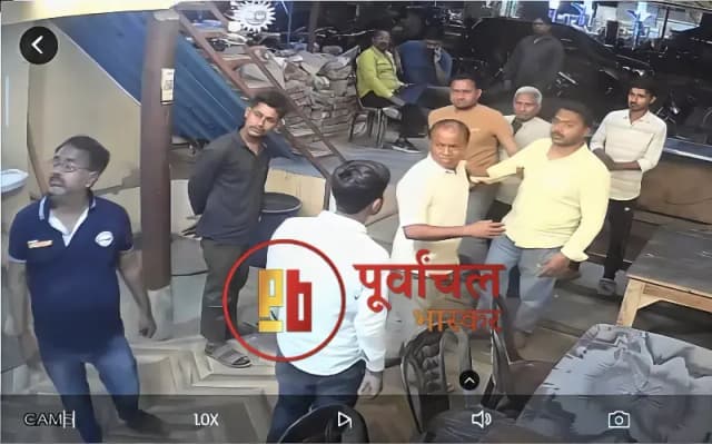 Chandauli News: मिठाई की दुकान पर दबंगई, दबंग ने दी गाली-गलौज और धमकी, CCTV वीडियो वायरल.