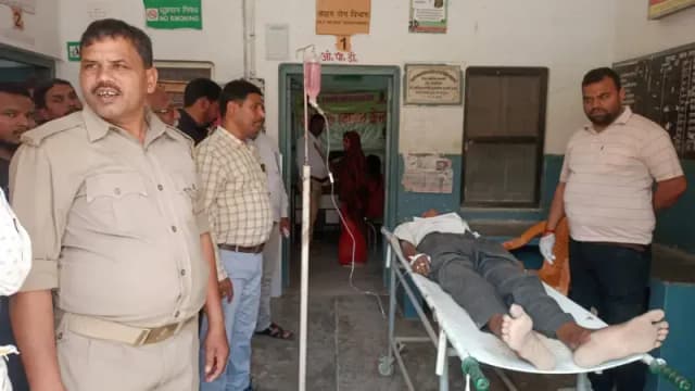 Chandauli News: डीसीएम की चपेट में आए बुजुर्ग, गंभीर हालत में जिला अस्पताल रेफर.