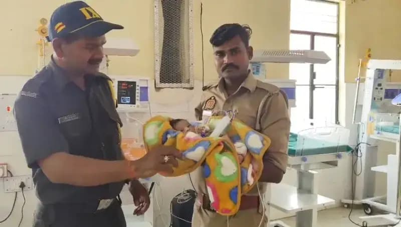 Chandauli News: लतीफशाह बांध के पास मिला नवजात, पुलिस ने बचाई जान.