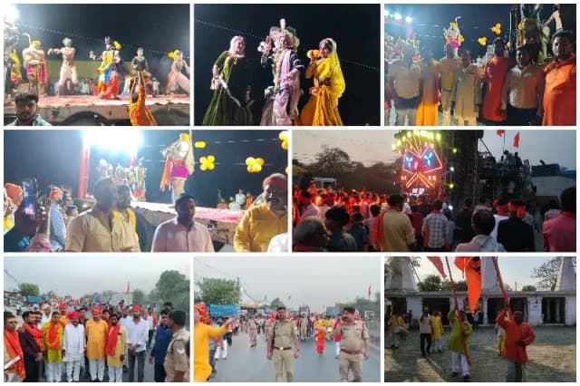 Sonbhadra News: रामनवमी पर चोपन में उमड़ा जनसैलाब, भव्य शोभायात्रा से गूंजा नगर.