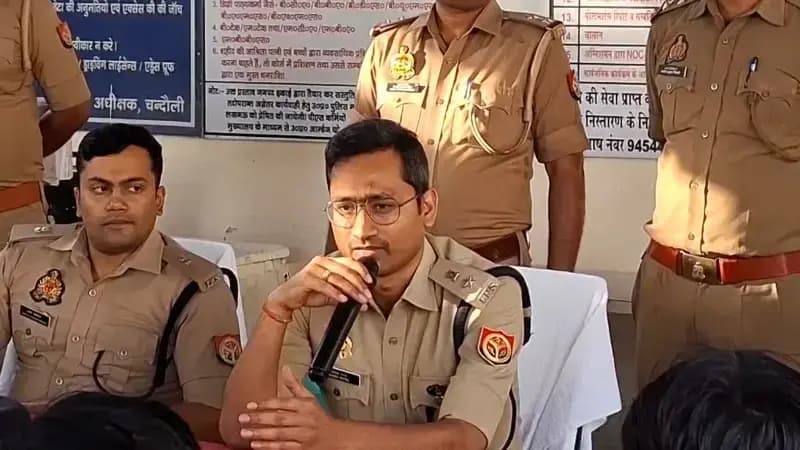 Chandauli News: मुगलसराय में व्यापारियों संग बैठक, अतिक्रमण पर सख्त दिखे एसपी, दिए कड़े निर्देश.