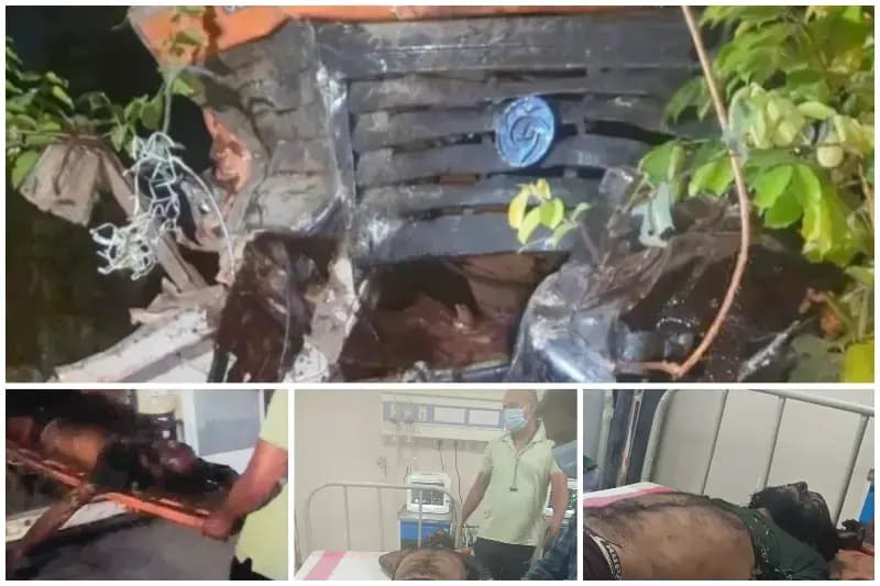 Sonbhadra News: मारकुंडी घाटी में टैंकर खाई में गिरा, चालक की इलाज़ के दौरान मौत, सुरक्षा व्यवस्था पर उठे सवाल.