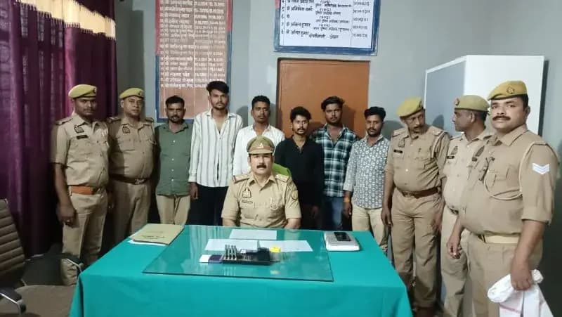 Sonbhadra News: महिला सुरक्षा पर सख्ती: छेड़खानी व धमकी मामले में 6 अभियुक्त दबोचे गए.