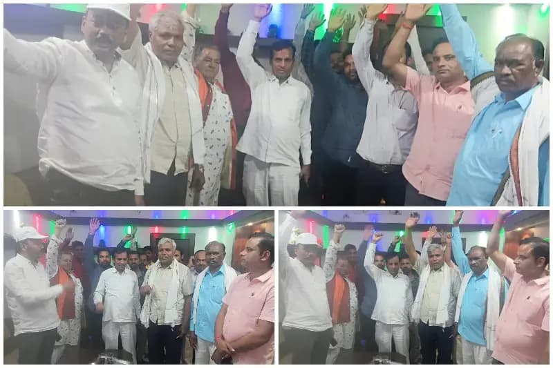 Sonbhadra News: भाजपा जिलाध्यक्ष के समर्थन में सर्वसमाज की बैठक, आरोपों पर जताया आक्रोश.