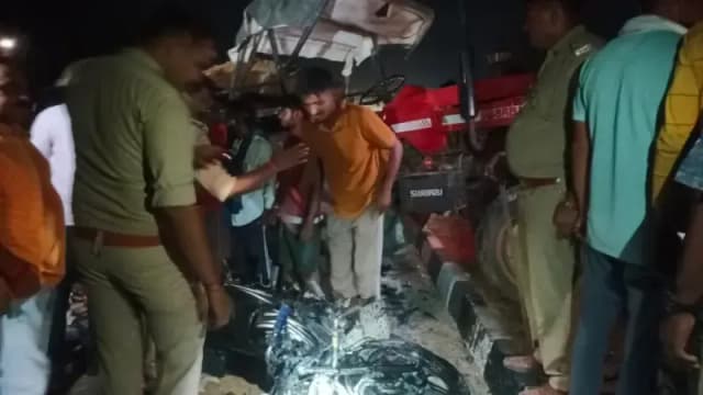 Chandauli News: ट्रैक्टर हादसे में दो की मौत मामले में कार्रवाई, चालक पर मुकदमा दर्ज, ट्रैक्टर सीज.