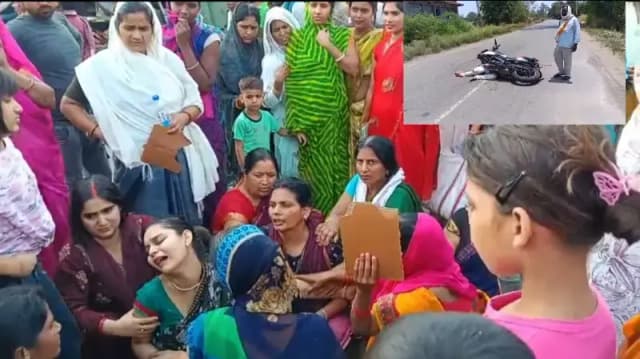 Sonbhadra News: ट्रैक्टर की चपेट में आने से युवक की दर्दनाक मौत, आक्रोशित ग्रामीणों ने किया चक्का जाम.