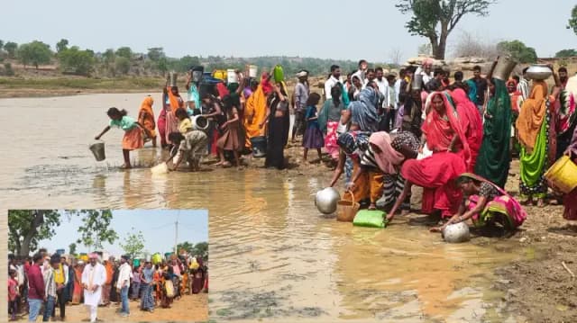 Sonbhadra News: सोमा में जन चौपाल के दौरान हर घर नल योजना पर फूटा ग्रामीणों का गुस्सा, डीएम से हस्तक्षेप की मांग.