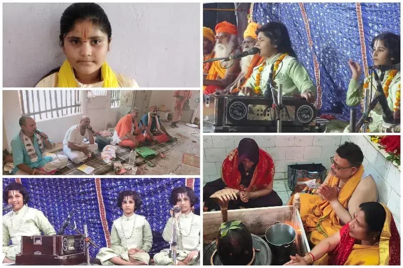 Sonbhadra News: विराट रुद्र महायज्ञ में उमड़ रही श्रद्धालुओं की भीड़, भजन संध्या और रासलीला बनी आकर्षण का केंद्र.