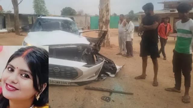 Sonbhadra News: खड़े टैंकर से कार की भीषण टक्कर, महिला की मौत, पांच घायल.