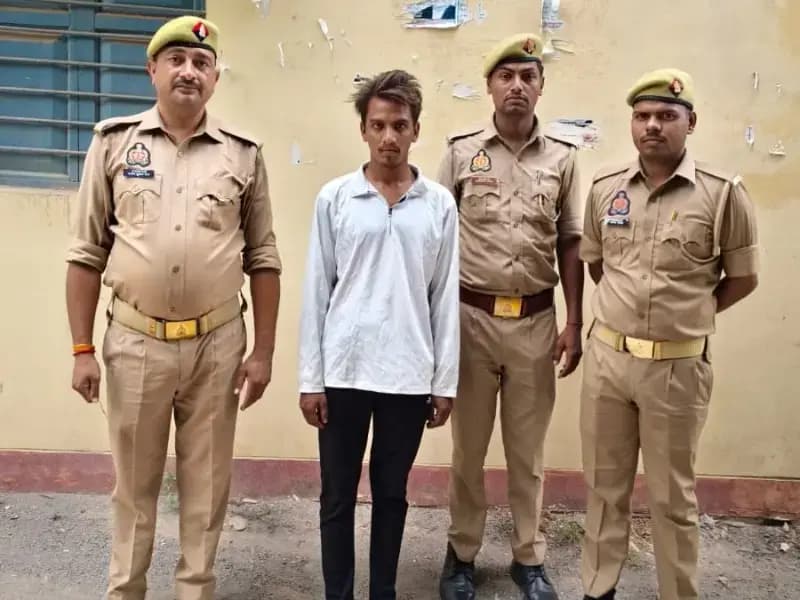 Sonbhadra News: नाबालिग से दुष्कर्म व धमकी के आरोपी को ओबरा पुलिस ने किया गिरफ्तार.