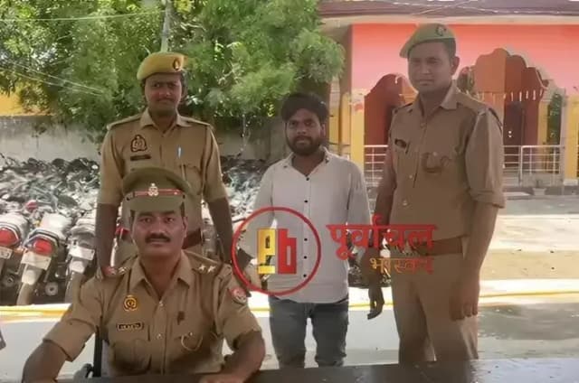 Chandauli News: गोवध मामले में 25 हजार का इनामी अभियुक्त बिहार से गिरफ्तार.