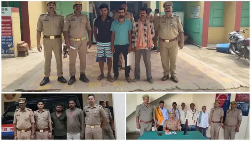 Sonbhadra News: ऑपरेशन कन्विक्शन के तहत सोनभद्र पुलिस की बड़ी कार्रवाई, दो दिन में 24 वारंटी अभियुक्त गिरफ्तार.
