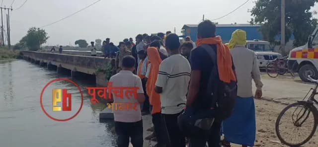 Chandauli News: गंगा नहर में नहाते समय युवक डूबा, गोताखोरों की मदद से तलाश जारी.