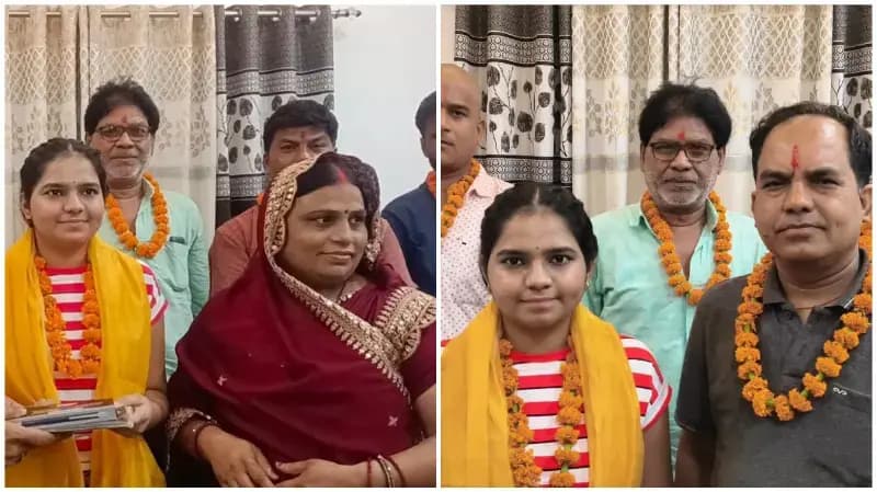 Sonbhadra News: NEET क्वालीफाई कर आशिका जायसवाल ने बढ़ाया सोनभद्र का मान, जायसवाल समाज ने किया सम्मानित.