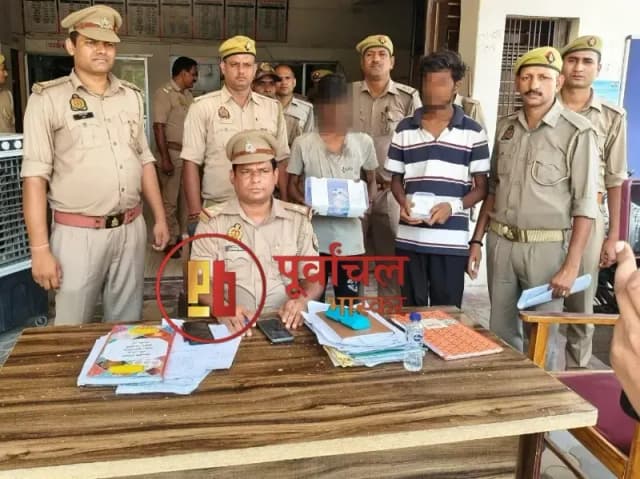 Chandauli News: पुलिस ने अंतरजनपदीय चोर गिरोह का किया पर्दाफाश, 8 मोबाइल और चांदी की चेन बरामद.