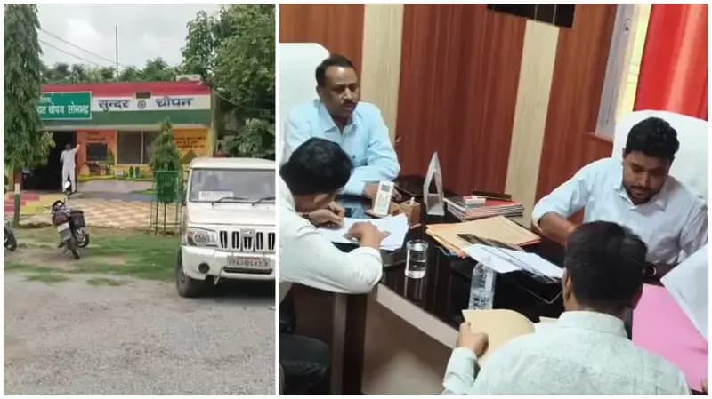 Sonbhadra News: लोकायुक्त जांच में घिरी नगर पंचायत, अभिलेख नहीं मिलने पर अधिकारियों की नाराजगी, संस्कार भवन का ताला तुड़वाकर किया निरीक्षण.