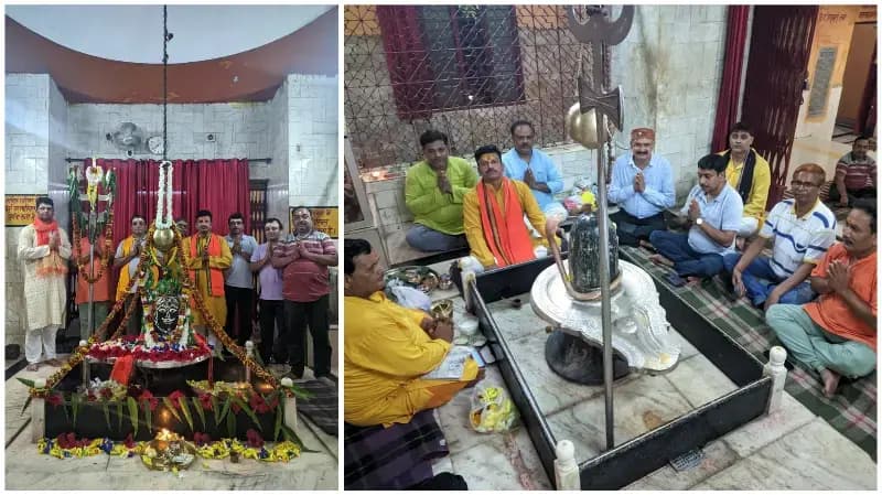 Sonbhadra News: श्रावण शिवरात्रि पर रिहंदेश्वर महादेव का रुद्राभिषेक संपन्न, सावन में प्रतिदिन जलाभिषेक जारी.