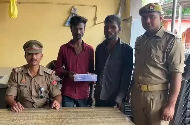 Chandauli News: बदमाशों पर कहर बनकर टूटी अलीनगर पुलिस, तीन बदमाश गिरफ्तार, 3 असलहे बरामद.