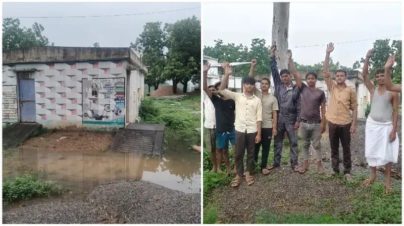 Sonbhadra News: छह माह से बंद पड़ा सामुदायिक शौचालय, ग्रामीणों ने प्रदर्शन कर डीएम से लगाई गुहार.