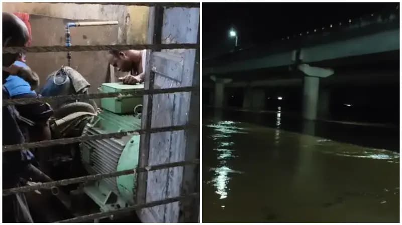 Sonbhadra News: सोन नदी का बढ़ता जलस्तर बना चिंता का विषय, रेलवे का 100 एचपी मोटर पानी में डूबा.