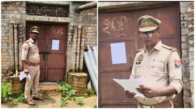 Sonbhadra News: फरार अभियुक्त संतोष उर्फ आशुतोष मिश्रा के खिलाफ 82 सीआरपीसी की कार्रवाई.
