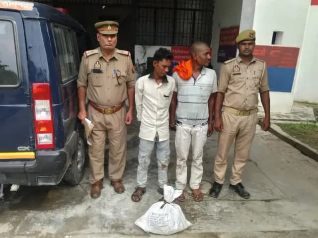 Sonbhadra News: चोपन पुलिस ने चोरी का किया खुलासा, 11 किलो कॉपर वायर के साथ दो गिरफ्तार.