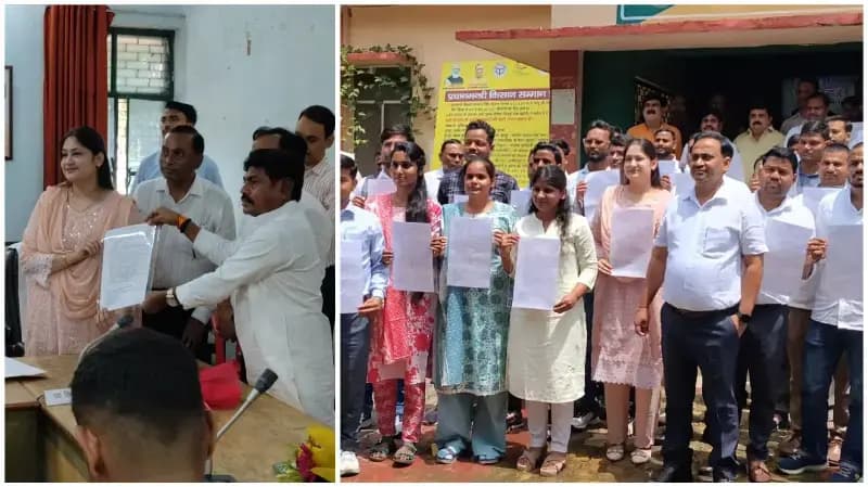 Sonbhadra News: सोनभद्र के 46 युवाओं को मिली सरकारी नौकरी, राज्यमंत्री ने सौंपे प्राविधिक सहायक के नियुक्ति पत्र.