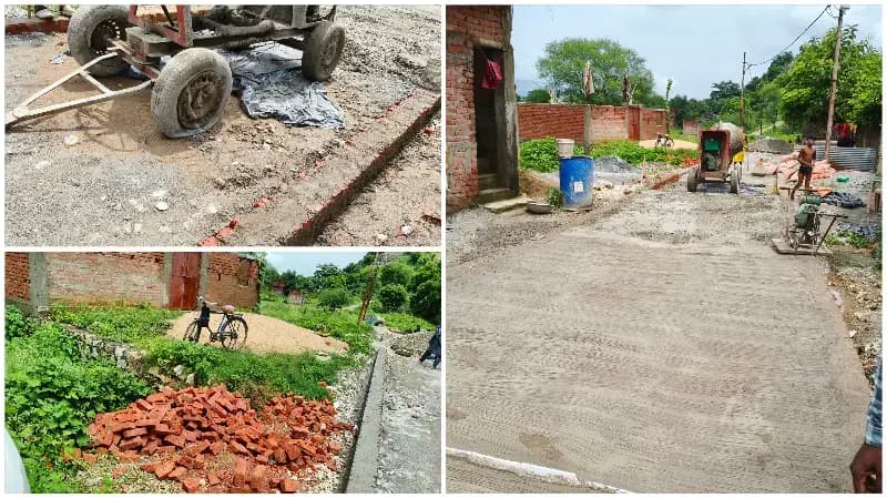 डाला के वार्ड नंबर-6 में निर्माणाधीन सीसी रोड की गुणवत्ता में खामी मिलने पर एसडीएम ने मौके पर काम रुकवाया, मानकों के अनुरूप निर्माण के निर्देश।