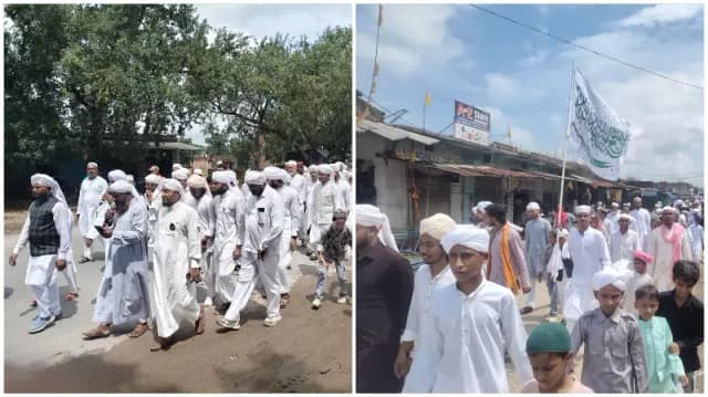 बभनी में गूंजा ‘या रसूल’, बारावफात पर निकला भव्य जुलूस; हजारों लोग हुए शामिल.