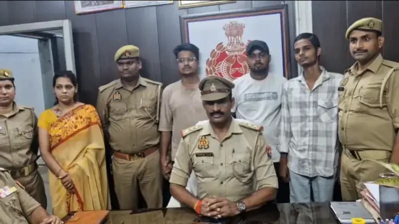 Sonbhadra News: प्रेम-प्रसंग में पति की हत्या का 24 घंटे में खुलासा, पत्नी और प्रेमी समेत चार गिरफ्तार.