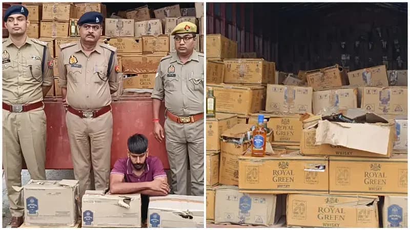 Sonbhadra News: ऑपरेशन शुद्धि के तहत पिपरी पुलिस की बड़ी कार्रवाई, 33 लाख की अवैध शराब बरामद.
