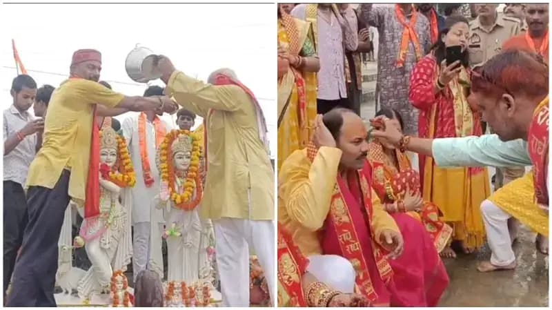 Sonbhadra News: रेडिया में आस्था का सैलाब, चोपन छठ घाट से जल लेकर निकली भव्य कलश यात्रा.