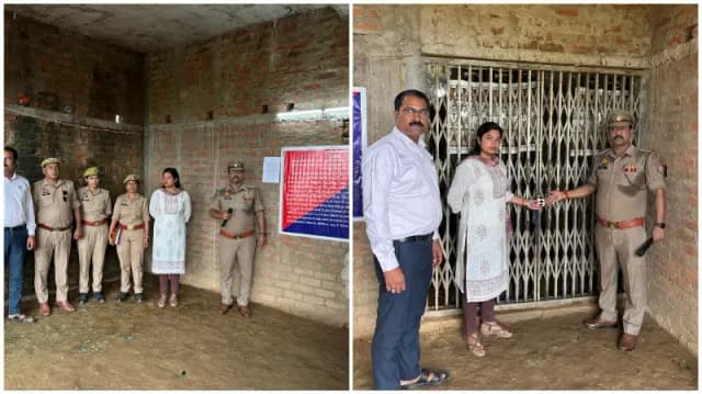 Sonbhadra News: गैंगस्टर एक्ट के आरोपी हफीज पर कोन पुलिस और राजस्व विभाग की संयुक्त कार्रवाई.