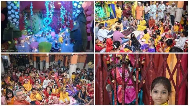 Sonbhadra News: कान्हा की भक्ति में सराबोर हुआ बीजपुर, थाना परिसर सहित रिहंदेश्वर धाम में धूमधाम से मनी जन्माष्टमी.