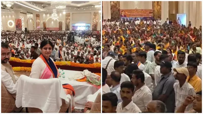 Sonbhadra News: अपना दल (एस) के जिला समागम में उमड़ा कार्यकर्ताओं का हुजूम, 2027 के लिए संगठन मजबूत करने पर जोर.