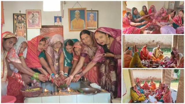 Sonbhadra News: हरतालिका तीज पर सुहागिनों ने रखा निर्जला व्रत, पति की दीर्घायु की कामना.