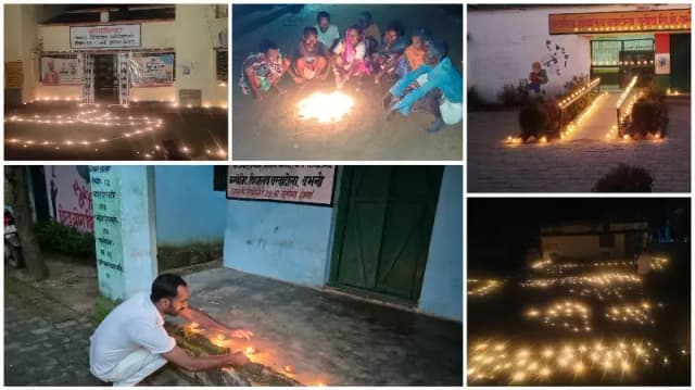 Sonbhadra News: बभनी में 2000 दीपों से जगमगाया ब्लॉक परिसर, ‘आशीर्वाद दीया’ कार्यक्रम में उमड़ी भीड़.