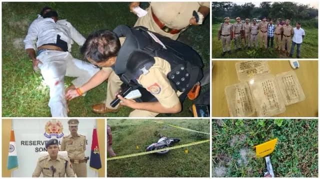 Sonbhadra News: जयंत सराफा डकैती का सोनभद्र पुलिस ने किया खुलासा, मुठभेड़ में आरोपी घायल, लूट के आभूषण बरामद.
