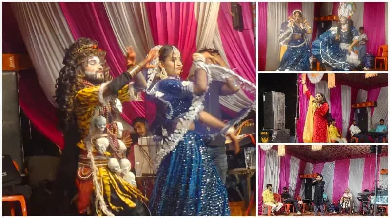 Sonbhadra News: गणेश पूजनोत्सव के समापन पर भक्ति जागरण में झूमे श्रद्धालु, मनमोहक झांकियों ने मोहा मन.