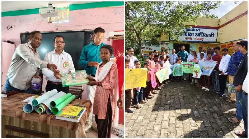 Sonbhadra News: बच्चों की प्रतिभा को मिला सम्मान, चित्रकला प्रतियोगिता में 10 छात्र पुरस्कृत.