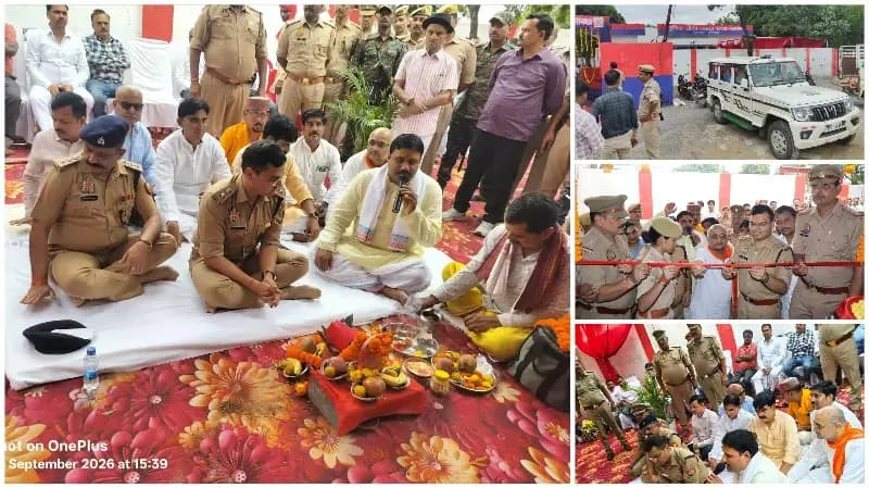 Sonbhadra News: आमजन की सुरक्षा को लेकर पहल, प्रीतनगर में नई पुलिस चौकी का एसपी अभिषेक वर्मा ने किया लोकार्पण.