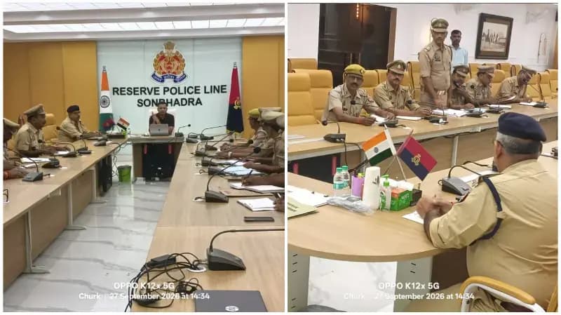 Sonbhadra News: सड़क हादसों पर लगाम लगाने को सीसी टीम के साथ बैठक, ब्लैक स्पॉट पर निगरानी के निर्देश.
