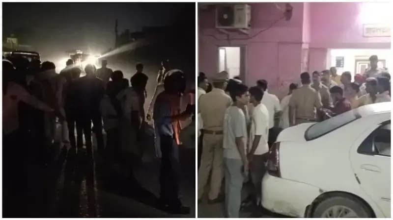 Sonbhadra News: भीषण सड़क हादसा, हाईवा की टक्कर से बाइक सवार दो युवकों की मौत.