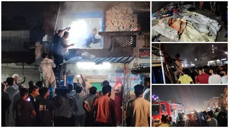Sonbhadra News: चोपन में सिलाई-कॉस्मेटिक की दुकान में लगी आग, करीब दो लाख का नुकसान.
