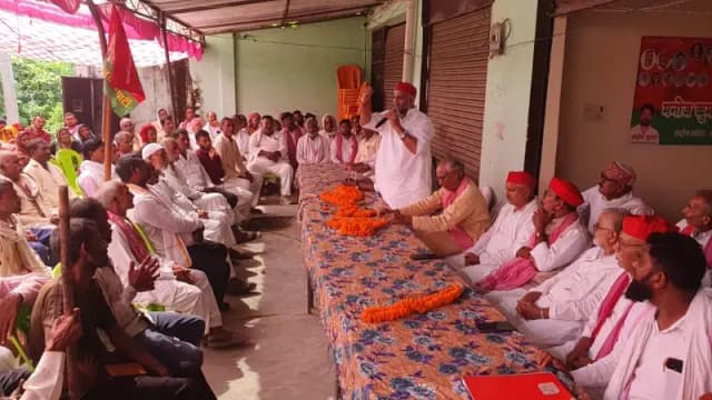 Chandauli News: मनोज सिंह डब्लू ने कार्यकर्ताओं को दिया 100 वोट की लीड का लक्ष्य.