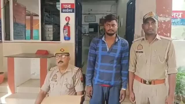 Chandauli News: शराब ठेके के पास 9 लीटर अवैध शराब के साथ युवक गिरफ्तार.