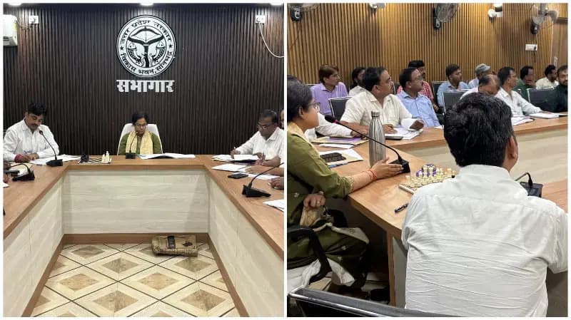 Sonbhadra News: शिक्षा व्यवस्था सुदृढ़ बनाने पर जोर, समीक्षा बैठक में अधिकारियों को दिए निर्देश.