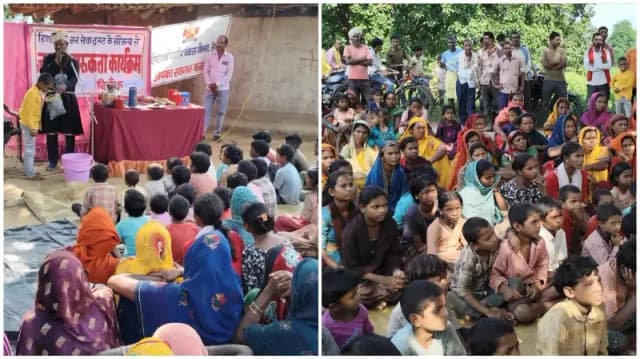 Sonbhadra News: कठपुतली और जादू के जरिए स्वच्छता का संदेश, घाघरा गांव में हिण्डाल्को ने चलाया जनजागरूकता अभियान.