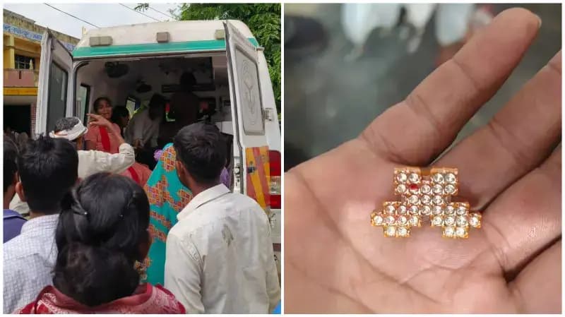 Sonbhadra News: तीन माह के मासूम ने निगला क्लेचर, गले में फंसने से बिगड़ी हालत; रास्ते में निकला.