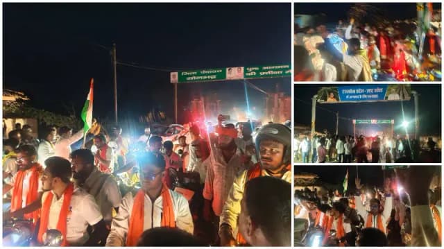 Sonbhadra News: वड़नगर से निकली ‘सेवा संकल्प बाइक यात्रा’ बभनी पहुंची, प्रभारी मंत्री हंसराज विश्वकर्मा ने किया स्वागत.